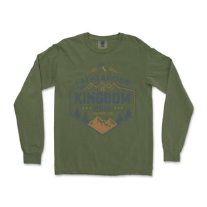 Fatherhood is Kingdom Work Long Sleeve Long Sleeve T-Shirt - front view