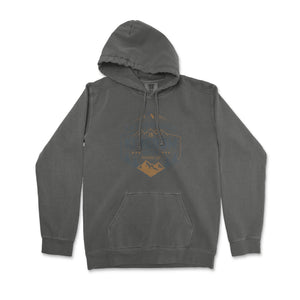 Fatherhood is Kingdom Work Men's Premium Christian Hoodie - front view