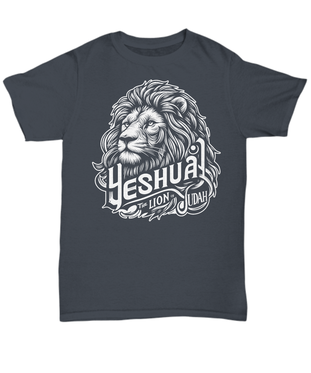 Yeshua, the Lion of Judah' - Kingly Christian Tee