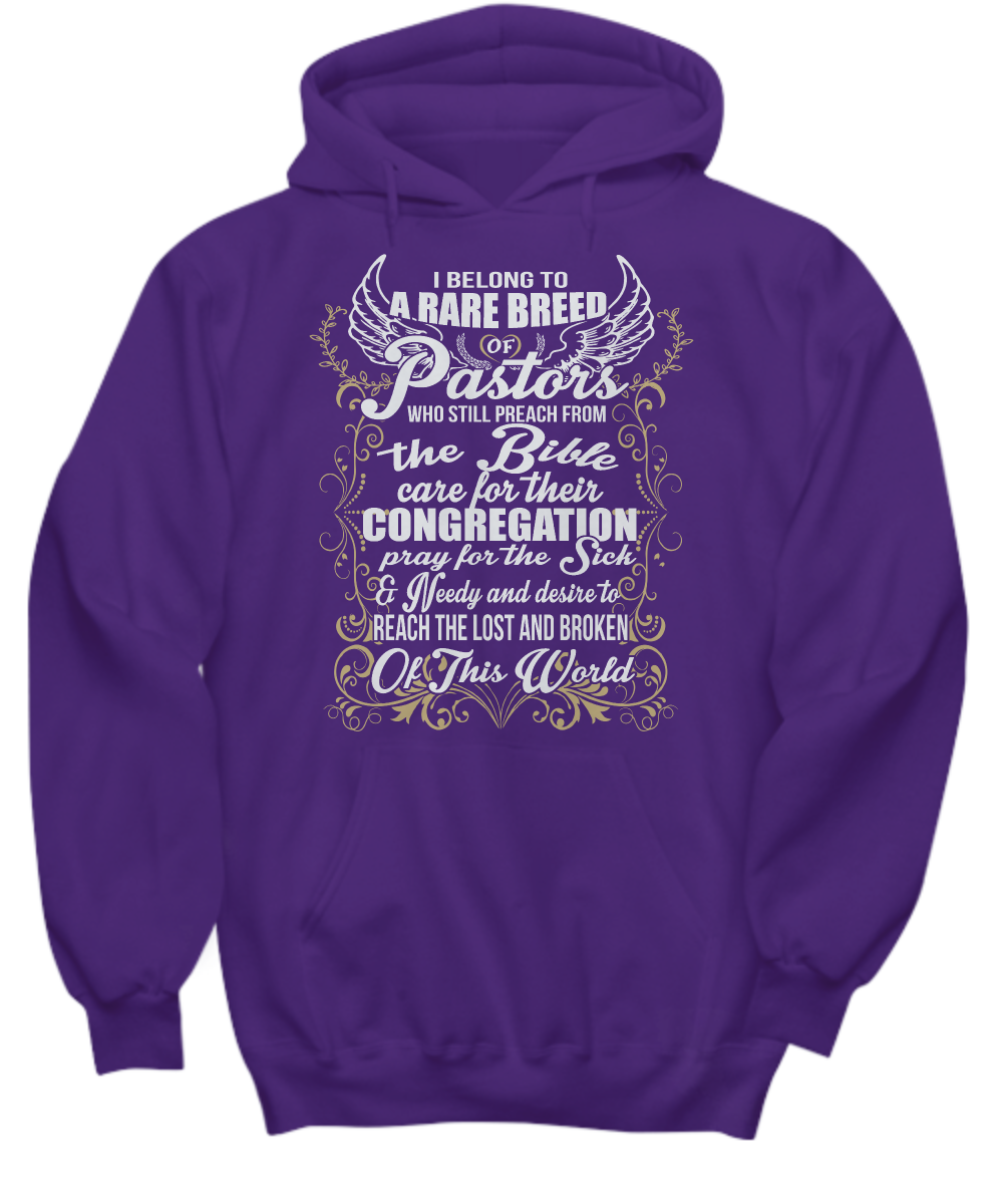 Pastor Hoodie - Inspirational Gift for Pastors, Perfect for Pastor Appreciation, Caring for Congregation & Outreach Efforts