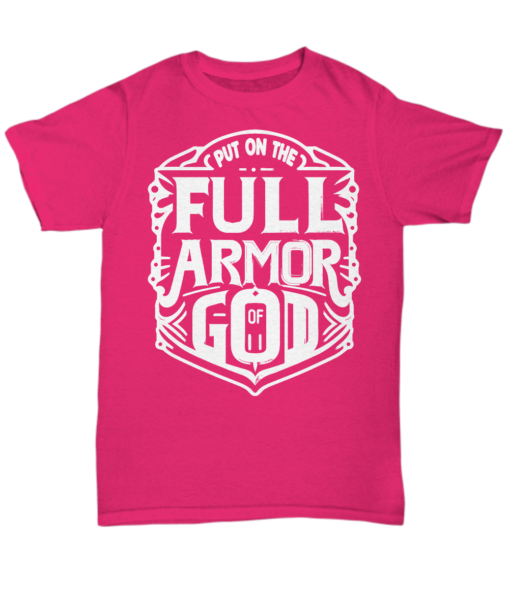 Bible Verse Tee: Put on the Full Armor of God Ephesians 6:11