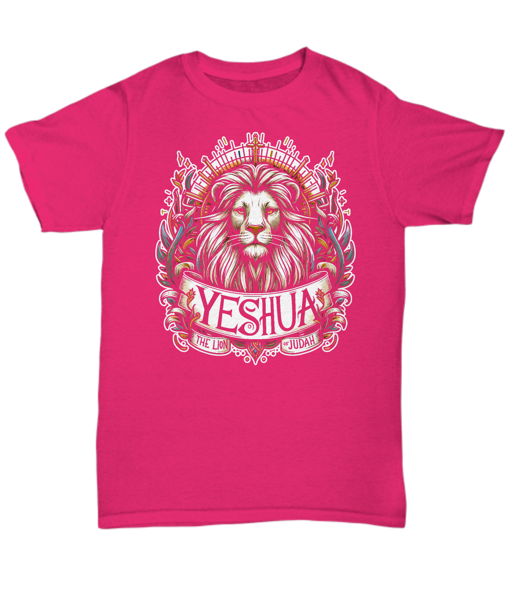 Jesus is King - Showcase Your Faith with Lion of Judah Tee