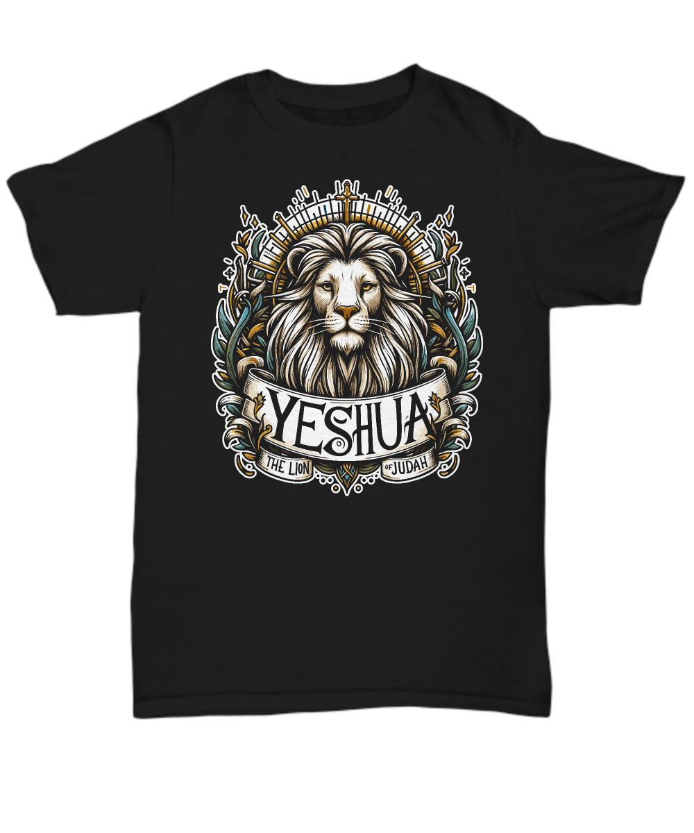 Jesus is King - Showcase Your Faith with Lion of Judah Tee