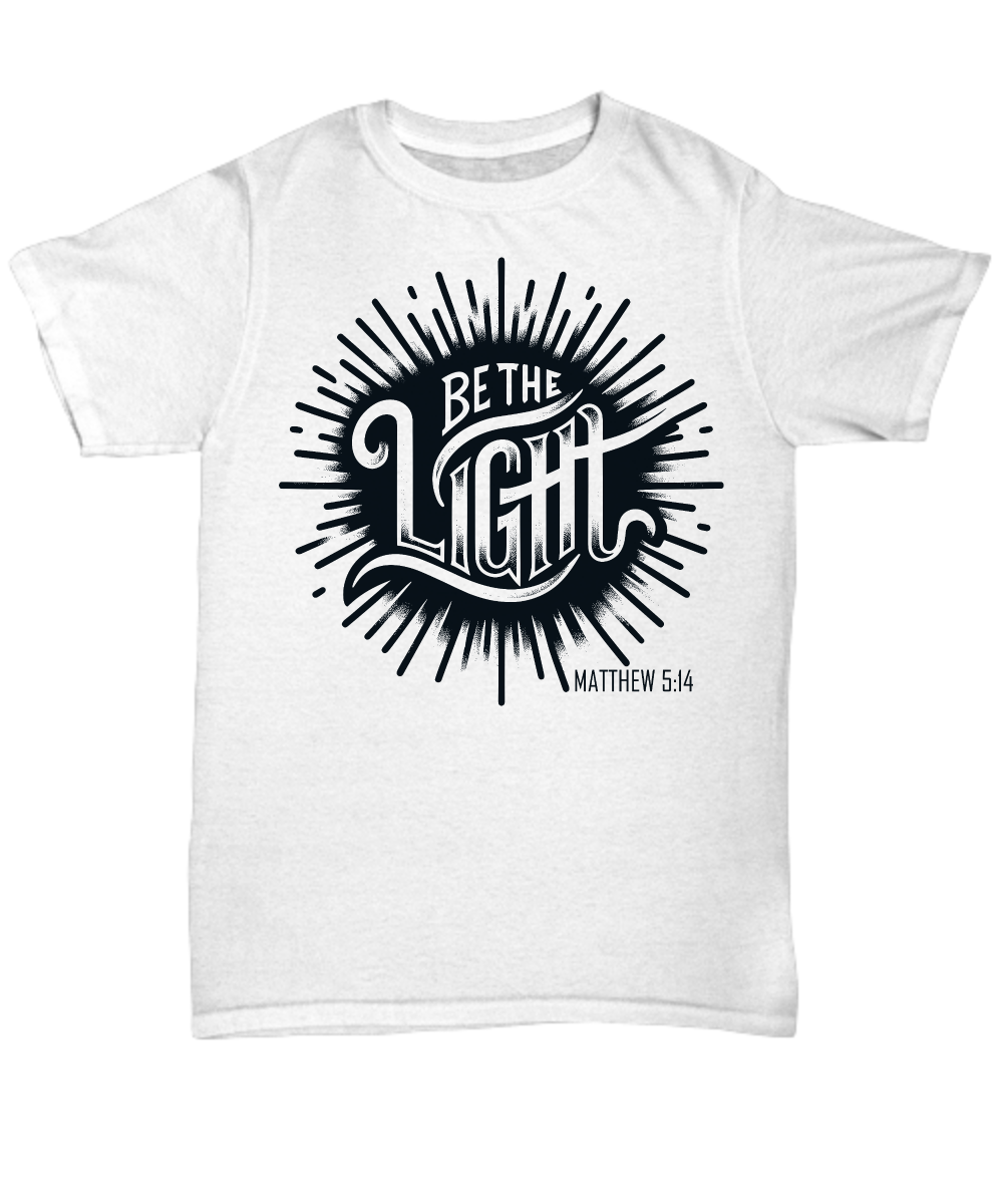 Shine Your Faith Brightly Scripture Shirt: Living Matthew 5:14's Call to Be the Light