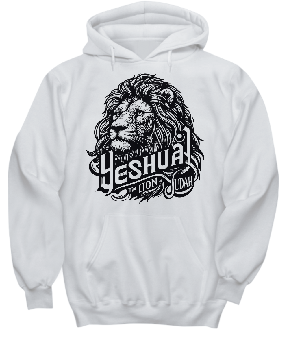 Yeshua the Lion of Judah Hoodie - Embrace Your Faith