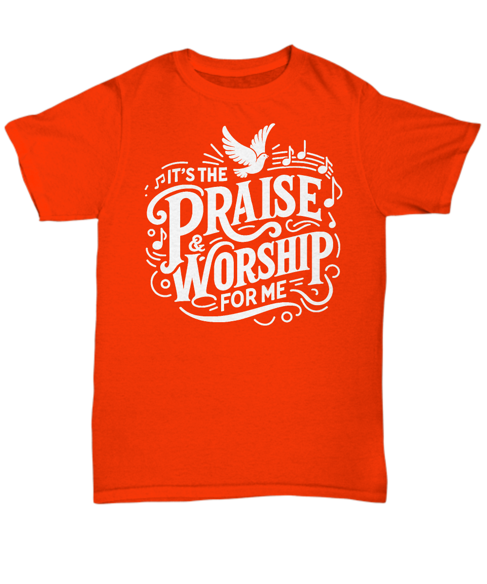 It's The Praise & Worship For Me' Tee - Express Your Faith