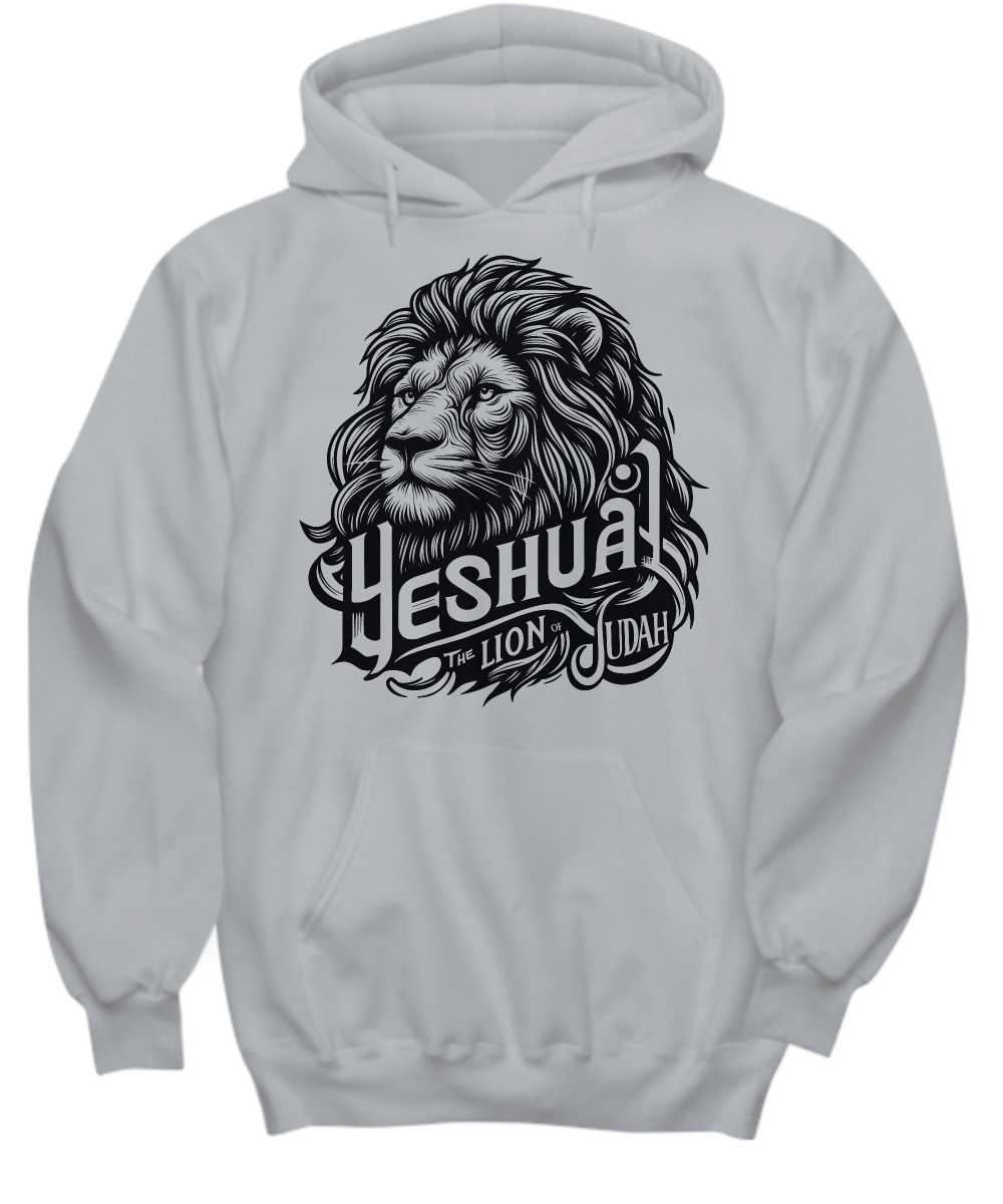 Yeshua the Lion of Judah Hoodie - Embrace Your Faith