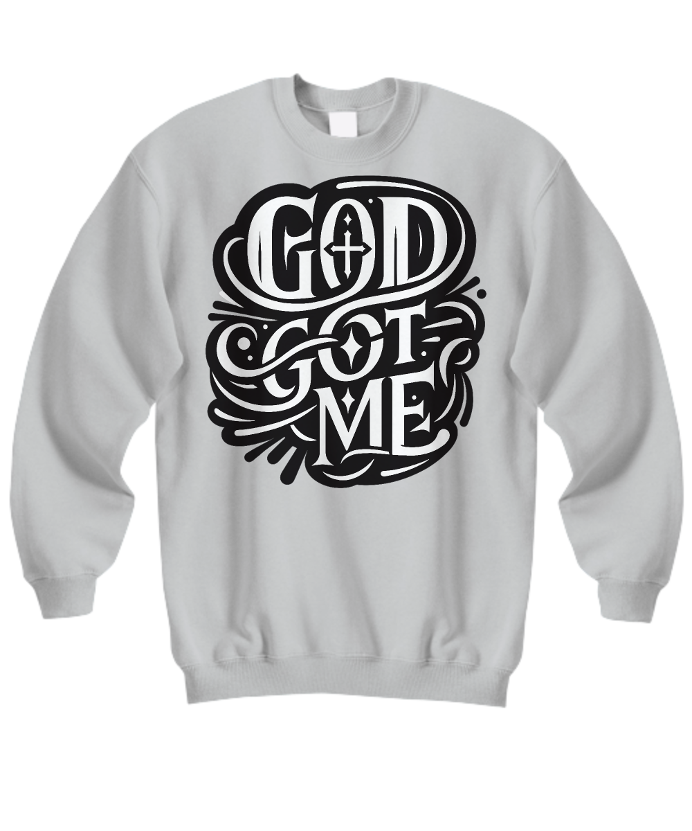 Wear Your Belief: 'God Got Me' Faith Sweatshirt