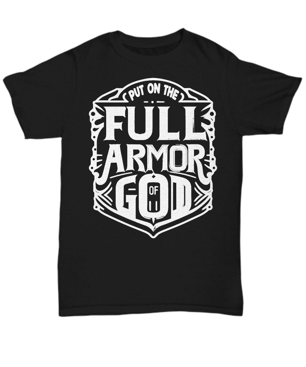 Bible Verse Tee: Put on the Full Armor of God Ephesians 6:11