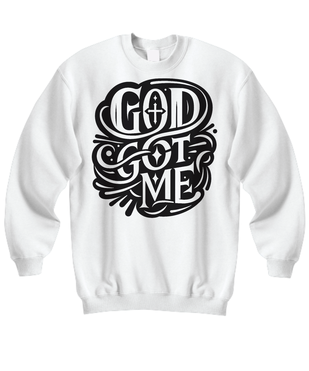 Wear Your Belief: 'God Got Me' Faith Sweatshirt