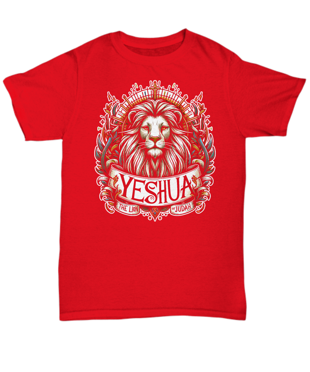Jesus is King - Showcase Your Faith with Lion of Judah Tee
