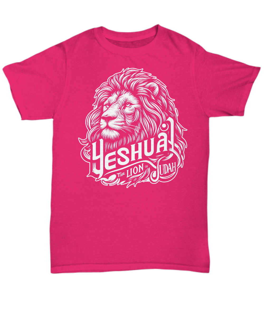 Yeshua, the Lion of Judah' - Kingly Christian Tee