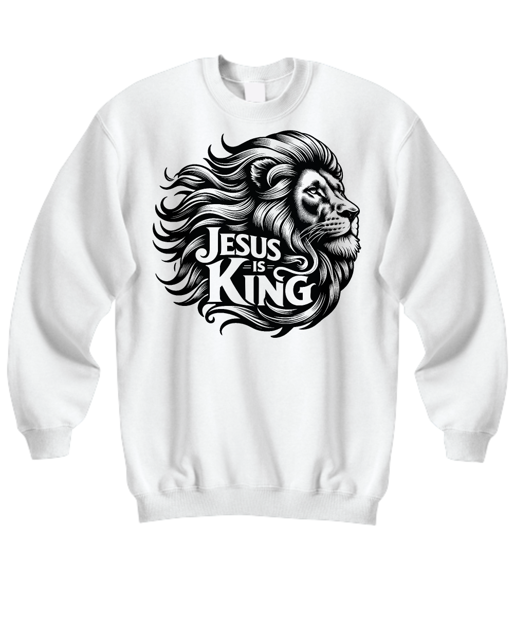 Jesus Is King - Spread Truth with Christian Apparel