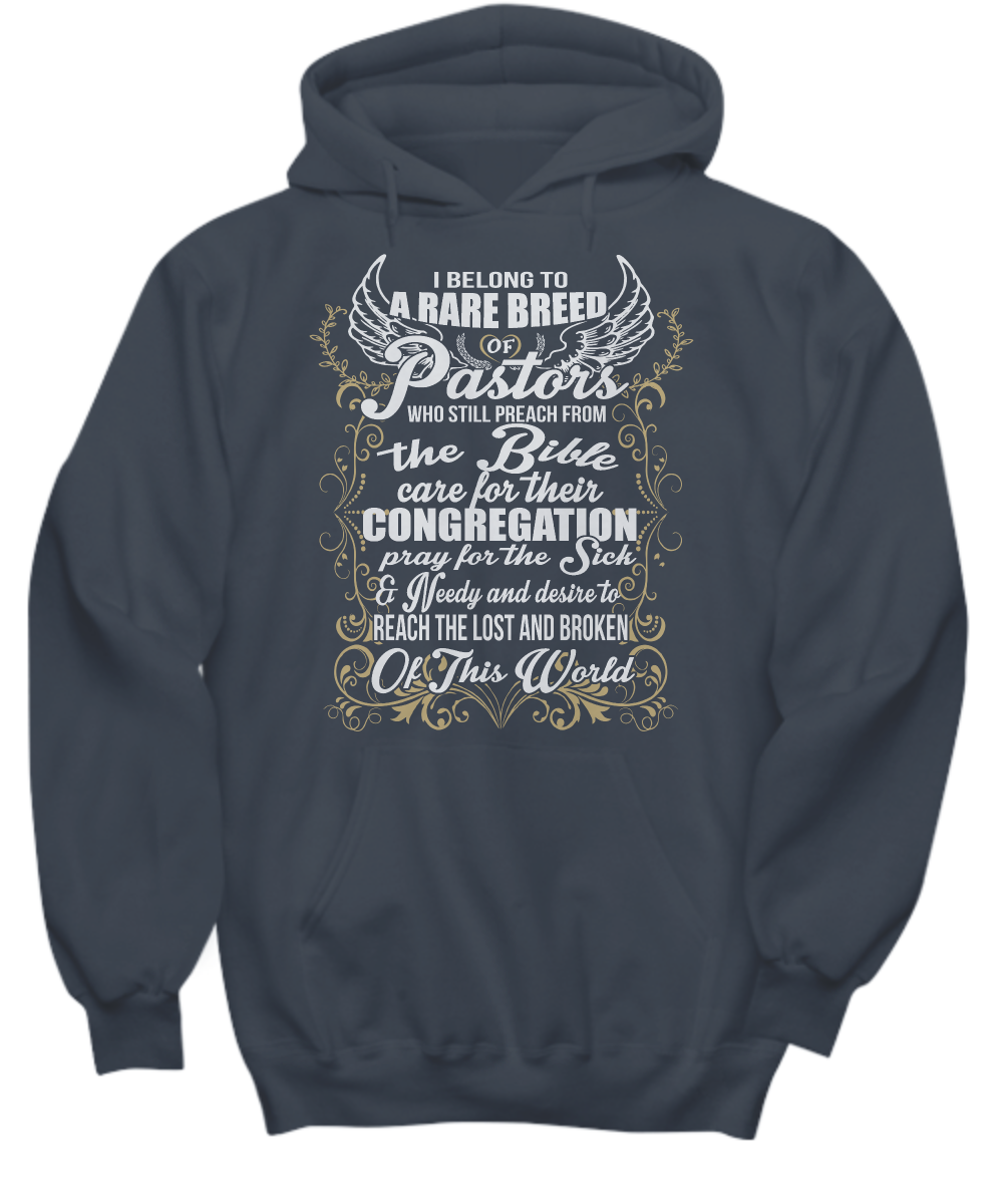 Pastor Hoodie - Inspirational Gift for Pastors, Perfect for Pastor Appreciation, Caring for Congregation & Outreach Efforts