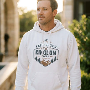 Fatherhood is Kingdom Work Men's Hoodie - Hero Lifestyle