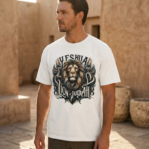 Yeshua Lion of Judah Tee | Comfort Colors Faith Shirt - Hero Lifestyle