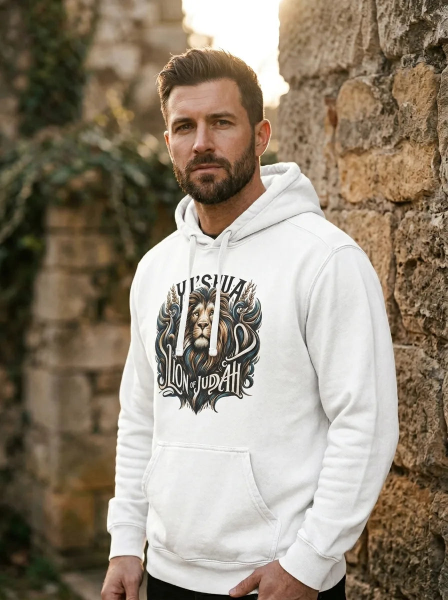 Yeshua, Lion of Judah Hoodie – Roar Your Faith - Hero Lifestyle