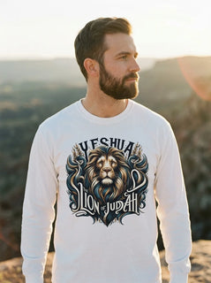 Yeshua: Lion of Judah Long Sleeve T-Shirt - Hero Lifestyle