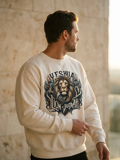 Yeshua Lion of Judah Bold Faith Sweatshirt - Hero Lifestyle