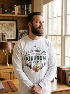 Fatherhood is Kingdom Work Long Sleeve Tee - Hero Lifestyle
