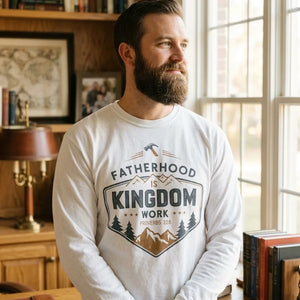 Fatherhood is Kingdom Work Long Sleeve Tee - Hero Lifestyle