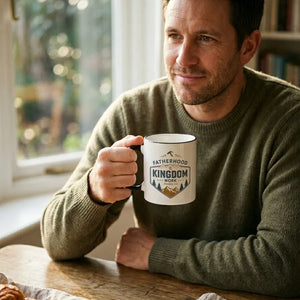 Fatherhood Is Kingdom Work Two-Tone Mug | Proverbs 22:6 - Hero Lifestyle