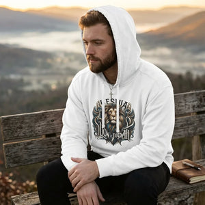 Yeshua, Lion of Judah Hoodie – Roar Your Faith - Vibe Lifestyle